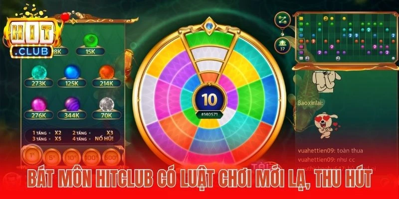 Bát môn Hitclub có luật chơi mới lạ, thu hút